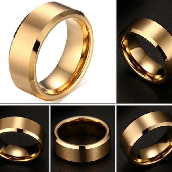 Wholesale Black Tungsten Carbide Wedding Bands Rings Manufacturers