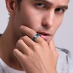 Promise Rings for Him, Tungsten Carbide Mens Rings