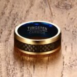 Promise Rings for Men Tungsten, Male Tungsten Wedding Bands 1
