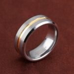 mens wedding rings tungsten white tungsten wedding band, white tungsten ring, brushed tungsten wedding bands, brushed tungsten mens wedding bands