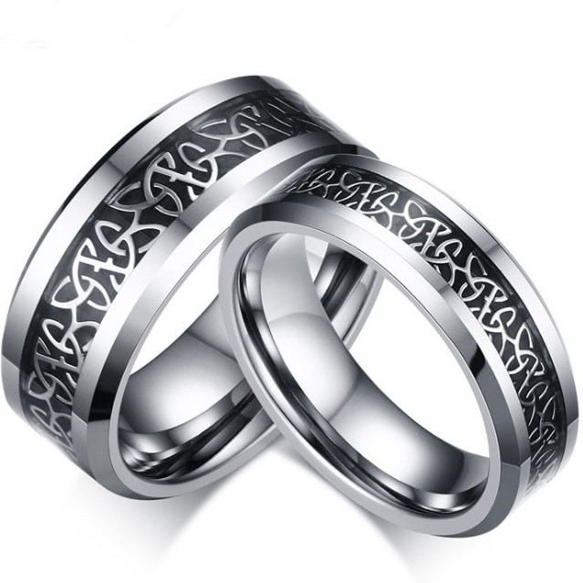 Wholesale His and Hers Wedding Bands Matching Couples Tungsten