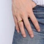 tungsten wedding bands tungsten gold wedding bands, mens gold tungsten wedding bands, gold tungsten ring, faceted tungsten ring, mens gold wedding bands