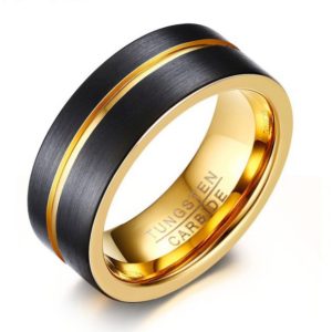 black tungsten wedding bands Mens Black Tungsten Carbide Wedding Bands, Tungsten Engagement Rings
