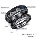 Wholesale Couple Rings, His and Hers Promise Rings - Image 3