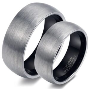 tungsten carbide rings Cheap Promise Rings for Couples, Tungsten Couple Ring Sets