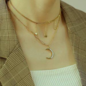 Clavicle Chain Meaningful Necklaces for Girlfriend jewelry