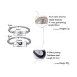 Love Couple Bracelet Love Bracelets for Him and Her jewelry