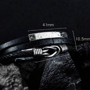 Men's Braided Bracelet Male Bracelets jewelry