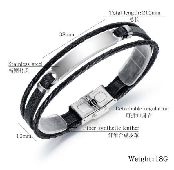 Mens Leather Bracelets Mens Bracelet Online