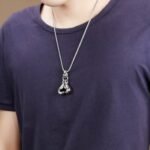 Punk Necklace Titanium Necklace Mens