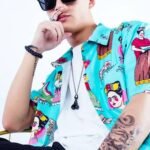 Punk Necklace, Titanium Necklace Mens 2