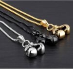 Punk Necklace Titanium Necklace Mens jewelry