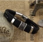 braided bracelets for guys, mens bangle jewelry