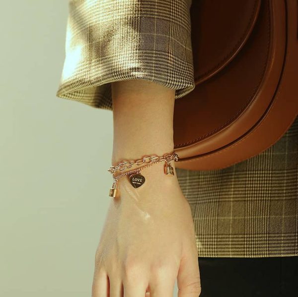 double chain bracelet, double bracelet, bangles for women