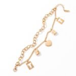 double chain bracelet, double bracelet, bangles for women jewelry