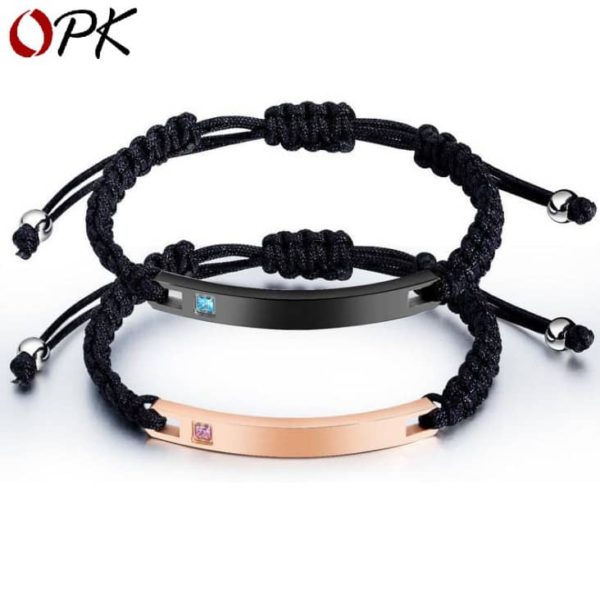 His and Hers Matching Bracelets | Promise Bracelets for Couples