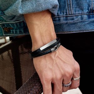 men's braided bracelet, male bracelets