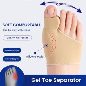 Gel Big Toe Separators for Bunions 7