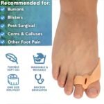 Gel Silicone Big Toe Separators for Overlapping Toes - Image 4