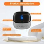 Pendant Portable EMS Neck Massager with Heat, Mini Cervical Massager - Image 2