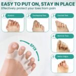 Silicone Toe Spreaders Dividers for Overlapping Toes - Image 5