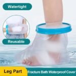Waterproof Waterproof Foot Ankle Cast Cover For Shower, baths, swimming, comfortable ankle cast protector for kids, children and Adult - Image 4