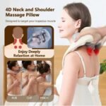 Best Shiatsu Neck and Shoulder Massager Machine with Heat, Release Muscle Tension - Image 2